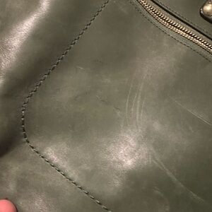 Green Leather Bag